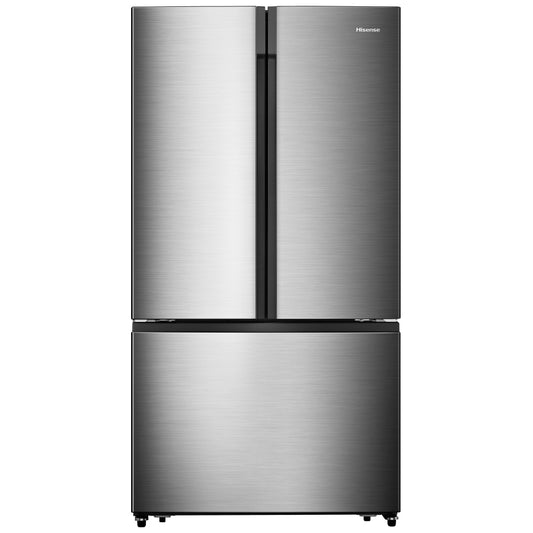 HISENSE 36-INCH FRENCH DOOR REFRIGERATOR, STAINLESS STEEL - RF208N6ASE