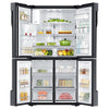 Samsung 36 Inch Counter-Depth 4-Door French Door Refrigerator, 22.5 cu. ft., Black Stainless Steel - RF23J9011SG
