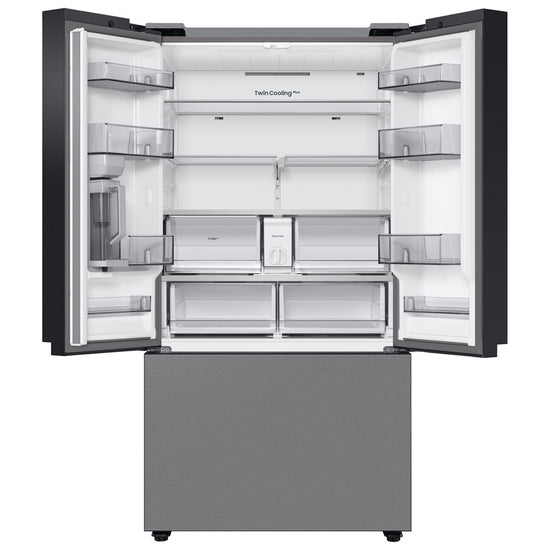 Samsung Bespoke 24 cu. ft Counter-Depth French Door Refrigerator - RF24BB6200QLAA