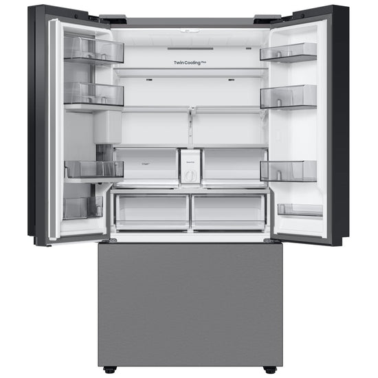 Samsung Bespoke 36 Inch Counter-Depth French Door Refrigerator, 24 cu. ft. - RF24BB6600QLAA
