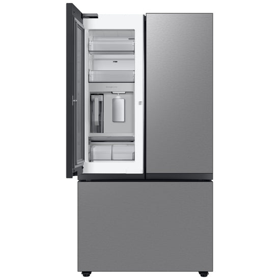 Samsung Bespoke 36 Inch Counter-Depth French Door Refrigerator, 24 cu. ft. - RF24BB6600QLAA