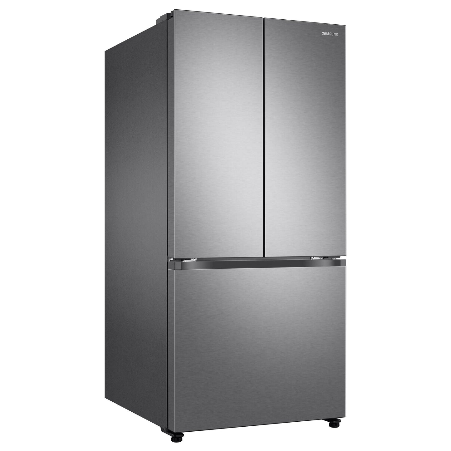 SAMSUNG 33 IN. 24.5 CU. FT. STAINLESS STEEL 3 DOOR FRENCH DOOR REFRIGERATOR WITH BEVERAGE CENTER - RF25C5551SR/AA