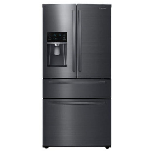 SAMSUNG 25 CU. FT. LARGE CAPACITY 4-DOOR FRENCH DOOR REFRIGERATOR - RF25HMIDBSG/AA