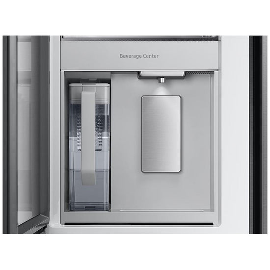 Samsung Bespoke 36 Inch 4-Door French Door Refrigerator, Stainless Steel - RF29BB8600QLAA