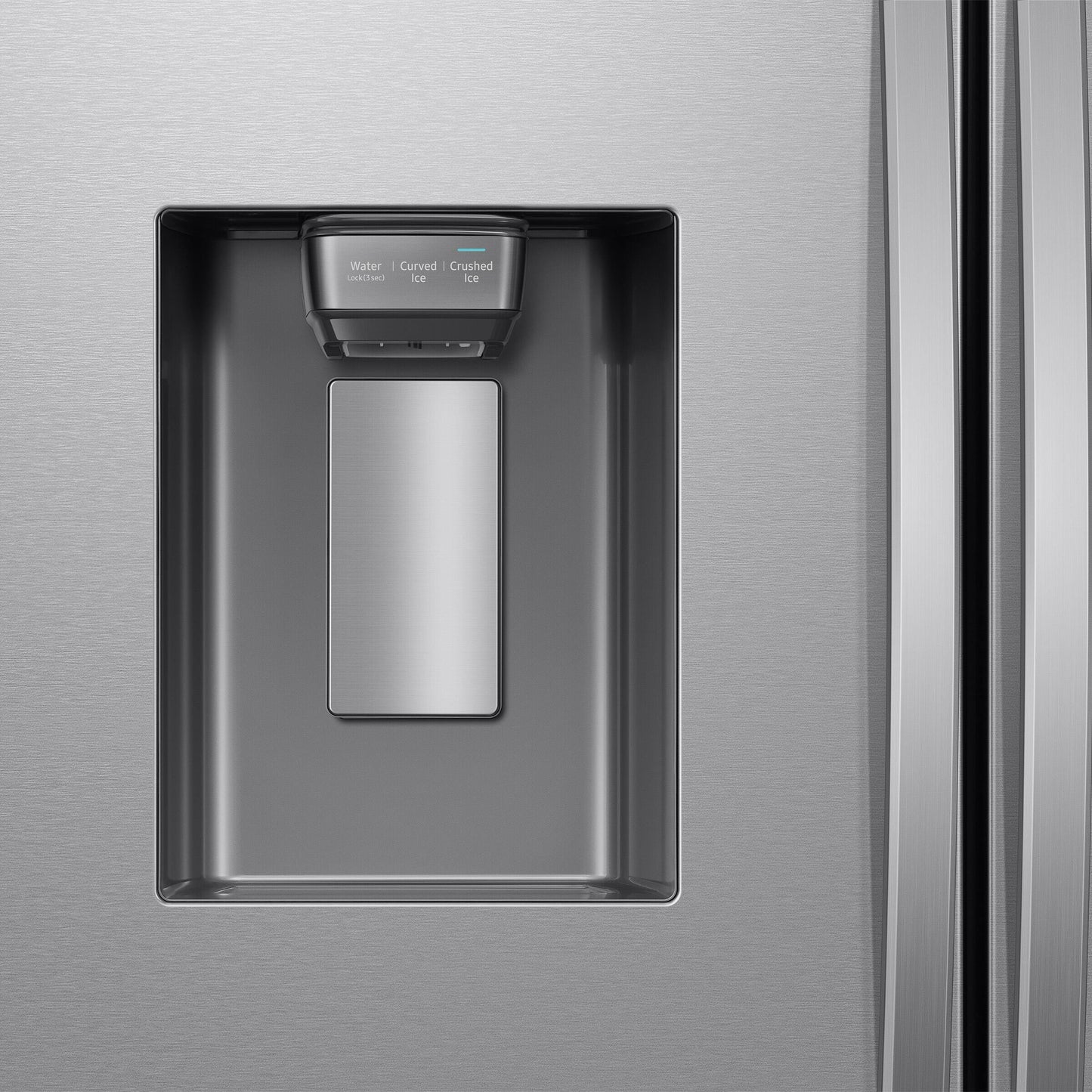 SAMSUNG 36 IN. 30.5 CU. FT. STAINLESS STEEL 3 DOOR FRENCH DOOR REFRIGERATOR WITH EXTERIOR WATER DISP - RF32CG5400SRAA