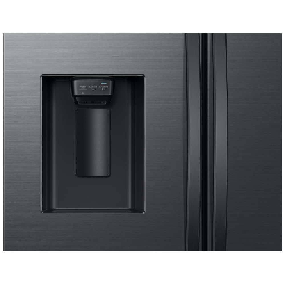 Samsung 36 Inch 20.8 cu. ft French Door Refrigerator in Black Stainless - RF32CG5900MTAC