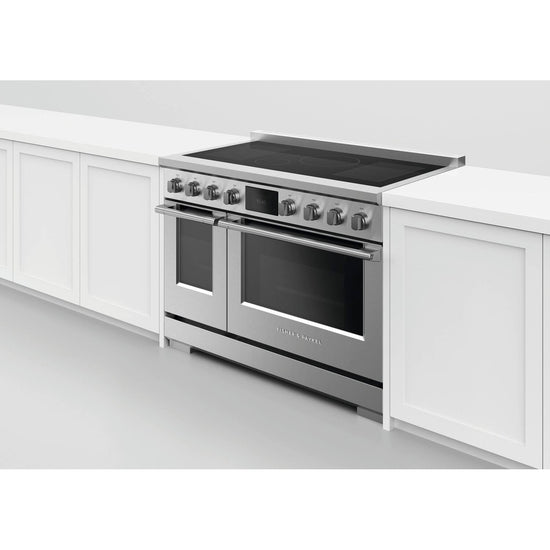Fisher & Paykel Professional 48 Inch Induction Range, Double Oven - RIV3-486