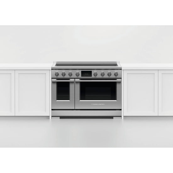 Fisher & Paykel Professional 48 Inch Induction Range, Double Oven - RIV3-486