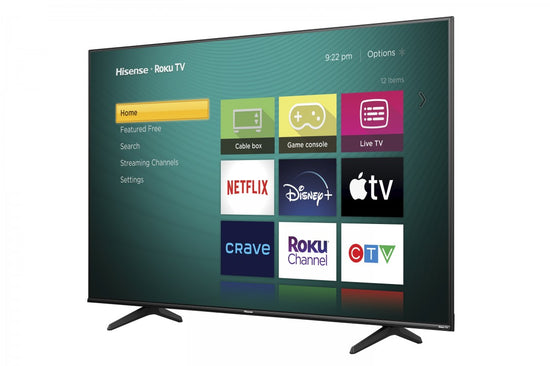 Hisense 55 Inch U6KR 4K ULED Roku TV with Quantum Dot Technology - 55U6KR