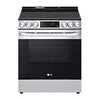 LG 30 Inch Slide-In Electric Range with 6.3 cu. ft. Capacity, Stainless Steel - LSEL633CF