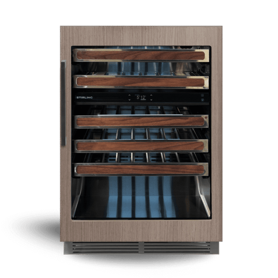 Stirling 24 Inch Dual Zone Wine Cooler, Panel Ready - S4-D225PANR