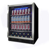 Silhouette 24 Inch Under-Counter Beverage Center - SBC057D1BSS-RF
