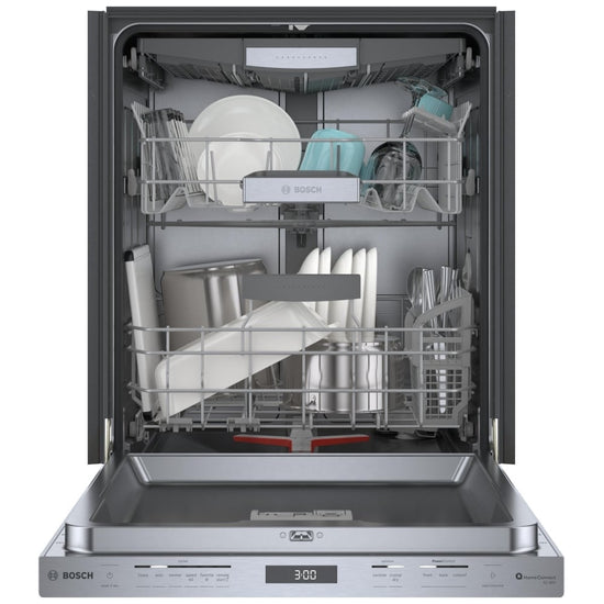 Bosch 24 Inch Built-In Dishwasher, Stainless Steel - SHP78CM5N