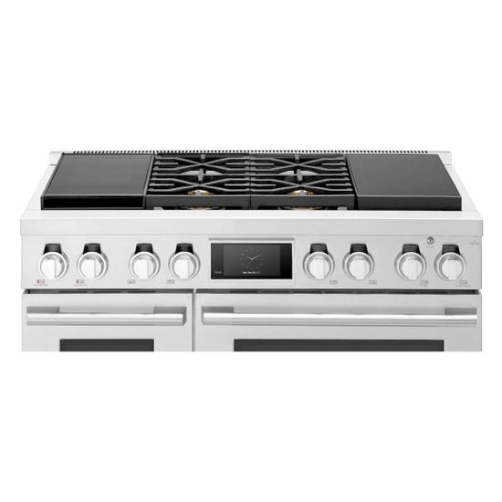 Signature Kitchen Suite 48 Inch Dual Fuel Range (Gas and Induction), Stainless Steel - SKSDR480SIS
