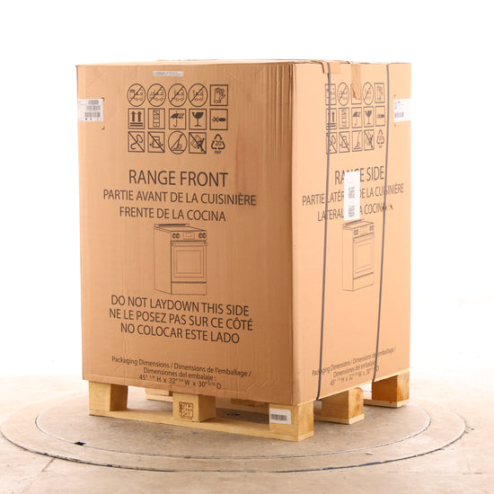 Beko 30 Inch Slide-In Electric Range, Stainless Steel - SLER30524SS