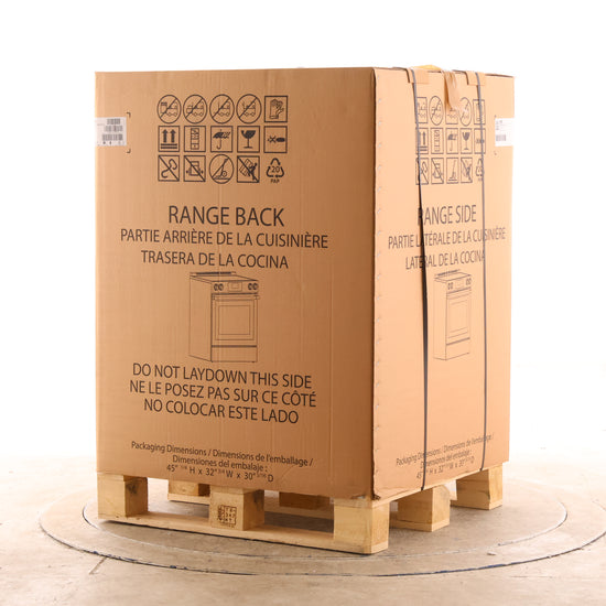 Beko 30 Inch Slide-In Electric Range, Stainless Steel - SLER30524SS