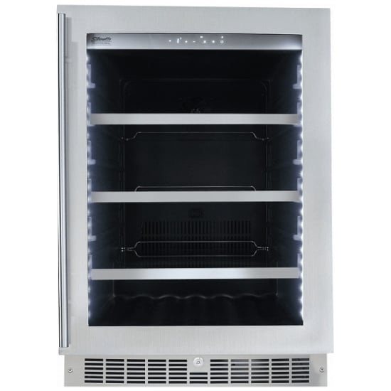 Danby Silhouette Beverage Center in Stainless Steel with Adjustable Shelving and Pro-Vection Cooling - SPRBC056D1SS-RF