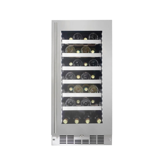 Silhouette 15 Inch Built-In Wine Cooler - SPRWC031D1SS-RF