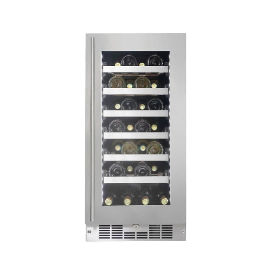 Silhouette 15 Inch Built-In Wine Cooler - SPRWC031D1SS-RF