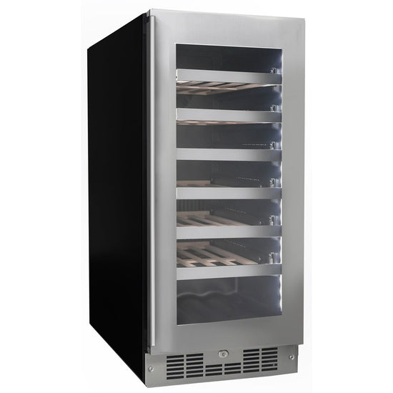 Silhouette 15 Inch Built-In Wine Cooler - SPRWC031D1SS-RF