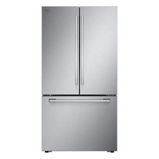 LG STUDIO 27 cu. ft. Counter Depth 3-Door French Door Refrigerator, PrintProof Stainless Steel - SRFB27S3