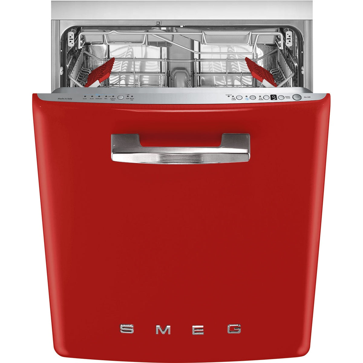 Smeg 24 Inch Built-In Dishwasher, Red - STU2FABRD2