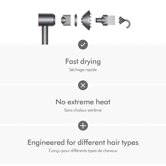 Dyson Supersonic Hair Dryer - SHIPPING NOV 10 (Incl. 1yr Warranty)