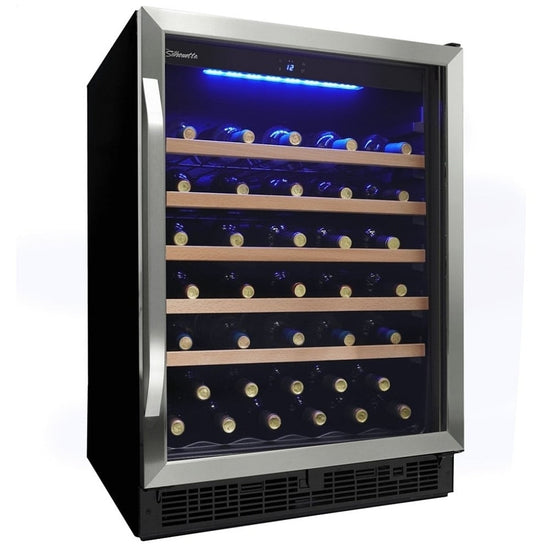 Silhouette 24" Under Counter Wine Refrigerator - SWC057D1BSS-RF