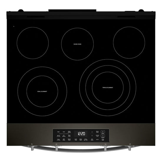 Whirlpool 30 Inch Electric Range with Air Cooking Technology - YWSES5030SV