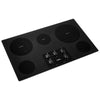 Whirlpool 36 Inch Electric Ceramic Glass Cooktop, Black - WCE77US6HB