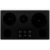 Whirlpool 36 Inch Electric Ceramic Glass Cooktop, Black - WCE77US6HB