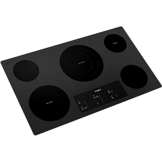 Whirlpool 36 Inch Smoothtop Electric Cooktop, Black - WCE97US6KB