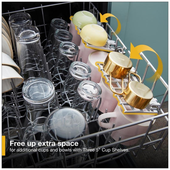 Whirlpool 24 Inch Built-In Dishwasher, 55 dBA - WDP540HAMB