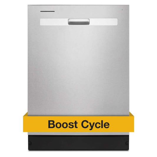 Whirlpool 24 Inch Top Control Built-In Dishwasher, Fingerprint Resistant Stainless Steel - WDP540HAMZ