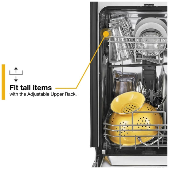 Whirlpool 18 Inch Built-In Dishwasher - WDPS5118PM