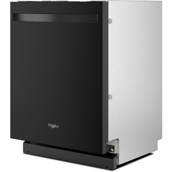 Whirlpool 24 Inch Fully Integrated Dishwasher with 14 Place Settings, Black - WDT550SAPB