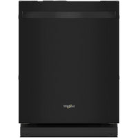 Whirlpool 24 Inch Fully Integrated Dishwasher with 14 Place Settings, Black - WDT550SAPB