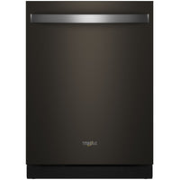 Whirlpool 24 Inch Fully Integrated Dishwasher with 15 Place Settings, Black - WDTS8024SV