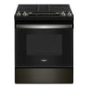 Whirlpool 30 Inch Gas Range, Black Stainless - WEG515S0LV