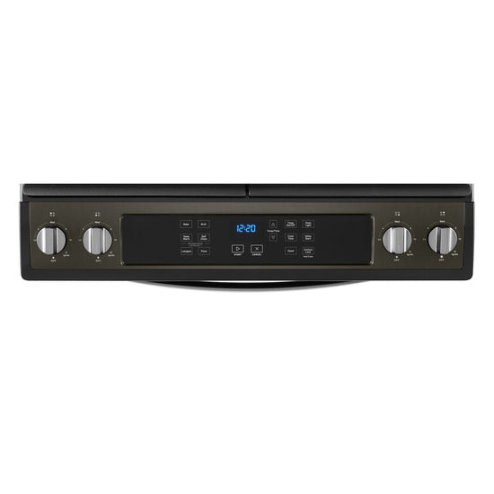 Whirlpool 30 Inch Gas Range, Black Stainless - WEG515S0LV