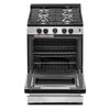 Whirlpool 24 Inch Freestanding Gas Range with 3.0 cu. ft. Capacity - WFG500M4HS