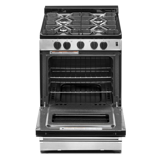 Whirlpool 24 Inch Freestanding Gas Range with 3.0 cu. ft. Capacity - WFG500M4HS