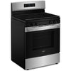 Whirlpool 30 Inch Freestanding Gas Range with 5.0 cu. ft. Oven Capacity, Stainless Steel - WFGS3530RS