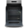 Whirlpool 30 Inch Freestanding Gas Range with 5.0 cu. ft. Oven Capacity, Stainless Steel - WFGS3530RS