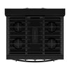 Whirlpool 30 Inch Gas Range with Air Fry, Black - WFGS5030RB