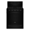 Whirlpool 30 Inch Gas Range with Air Fry, Black - WFGS5030RB