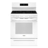 Whirlpool 30 Inch Smart Gas Range with Air Cooking, White - WFGS5030RW