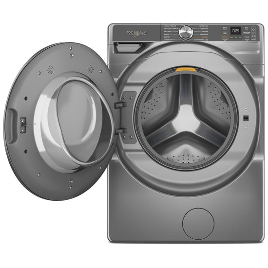 Whirlpool 5.0 cu. ft. Front Load Washer, Radiant Silver - WFW6720RR