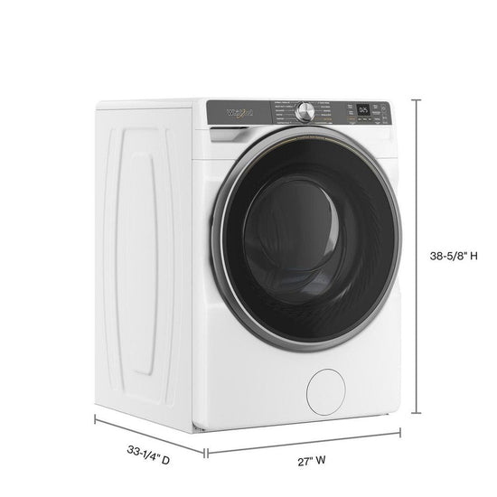 Whirlpool 5.0 cu. ft. Front Load Washer, White - WFW6720RW