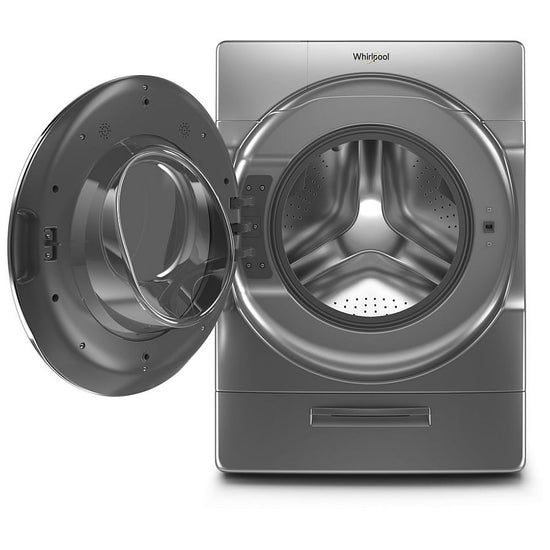 Whirlpool 5.0 cu. ft. High Efficiency Smart Front Load Washer, Chrome Shadow - WFW9620HC